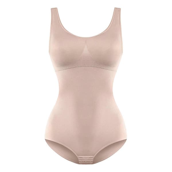 Sømløs kroppsformende undertøy for kvinner, høy elastisk bodysuit, slankende shaper XL