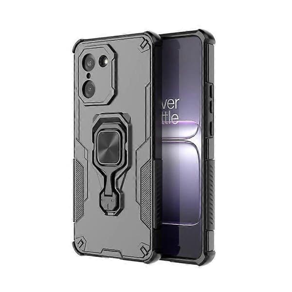 [LCS]För OnePlus Nord CE5 5G Telefonfodral PC TPU Baksida Stöd med Härdat Glas Black