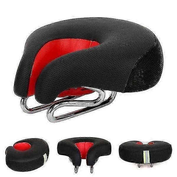 [LCS] Leveä satula ilman nokkaa, punainen