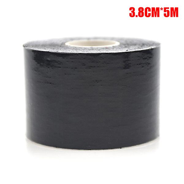 Usynlig Brystløft Tape Rulle Push-up Brystform BH Brystvorte Dækning Sticker Black 3.8cm