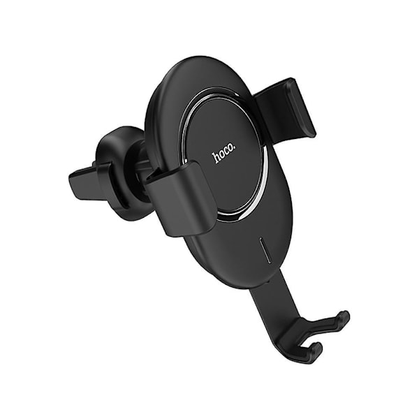 Hoco cw17 qi trådløs 10w hurtigoplader garvity auto lock bilholder