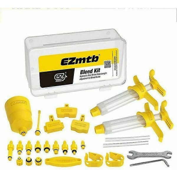 [LCS]Safe and Reliable Bicycle Brake Bleed Kit, Comprehensive Tool Set Offers Convenient and User-Friendly Maintenance for Hydraulic Disc Brakes