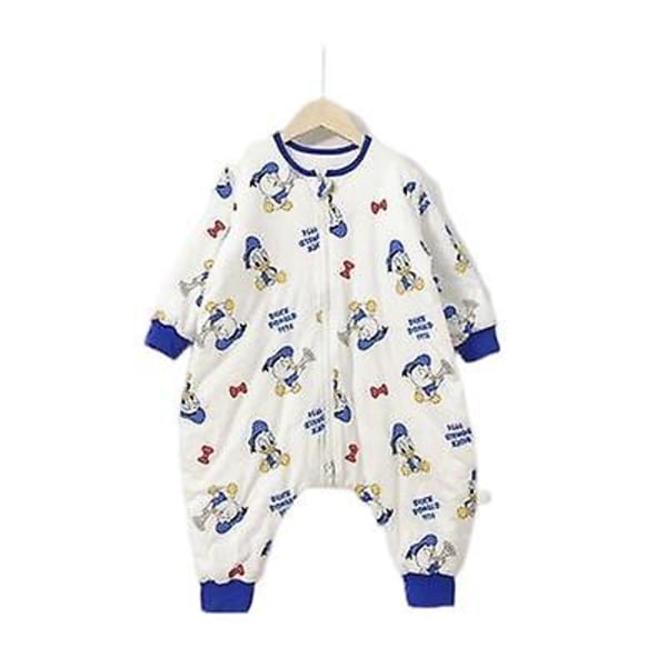 Børne Varm Sovepose Sparkesikker Heldragt Pyjamas Color 3 S