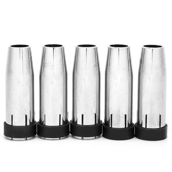 5 stk. koniske gasdyser Premium Binzel-type afskærmningshætte til industriel brug 24kd