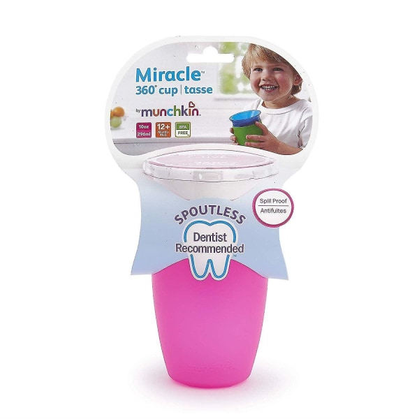Munchkin Miracle 360 Sippy Cup 296ml (Rosa)