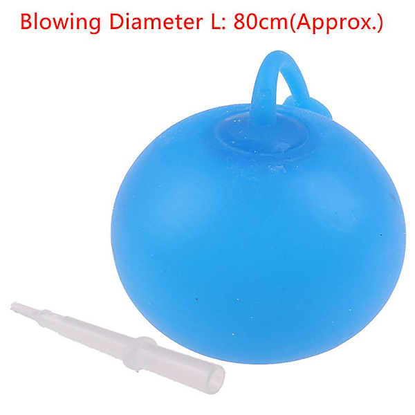 Mjuk luft- och vattenfylld bubbelboll för barn utomhus YELLOW M