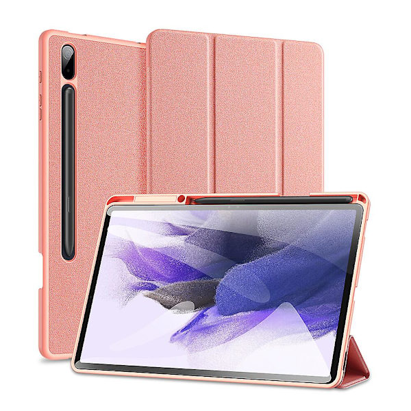 Etui kompatibelt med Samsung Galaxy Tab S7 Fe Ultratyndt Smart Læder Cover