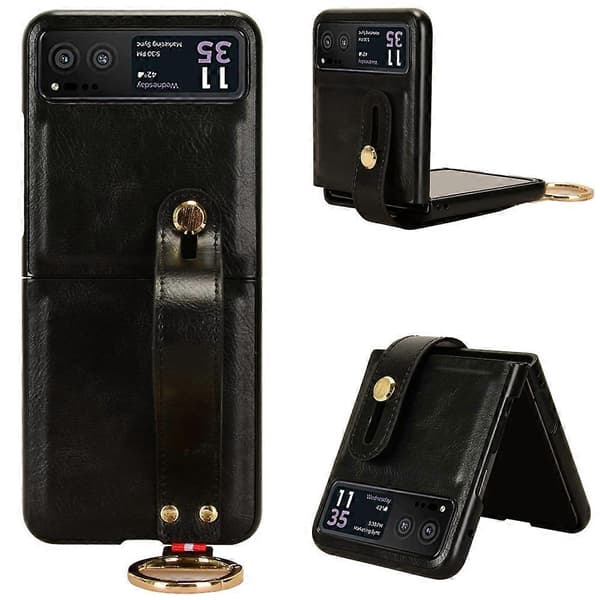 Skinnveske til Motorola Razr 40 Black