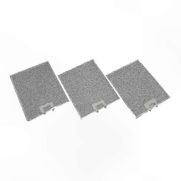 Universal 320x260mm Metal Emhætte Fedtfilter, 3-pak Erstatningsfiltre til Køkkenemhætter
