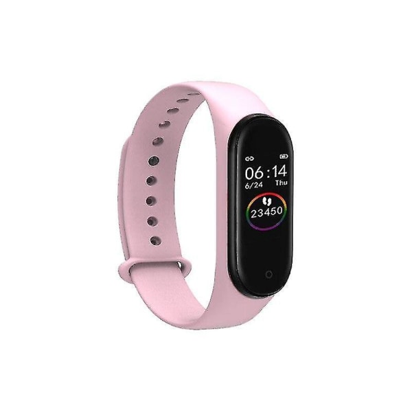 2020 Touch Screen Smart Band Watch Smart Armband - Sport Fitness Style For（M4C Pink）