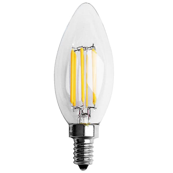 [LCS]Dimbar E12 6W COB Edison LED-lampa med glödtråd, 10*3,5 cm warm white E12,6W,10 x 3.5cm