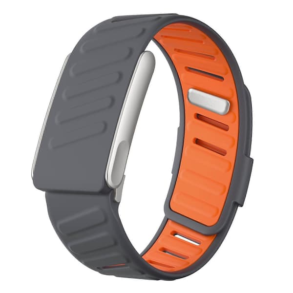 [LCS]Sportklockarmband i silikon Dark Grey Orange For WHOOP 5.0 Electrocardiogram