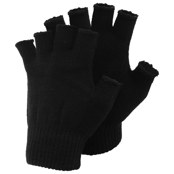 [LCS] Herre Ensfarvede Fingerløse Magiske Vinterhandsker One Size Sort Black One Size