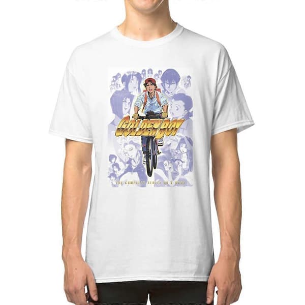 Golden Boy Anime T-skjorte white S