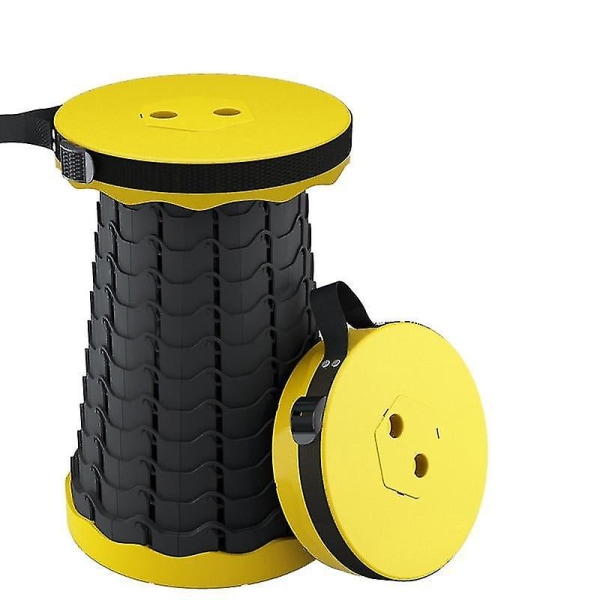 Kokoontaitettava retkijakkara, kätevä kalastustuoli Yellow