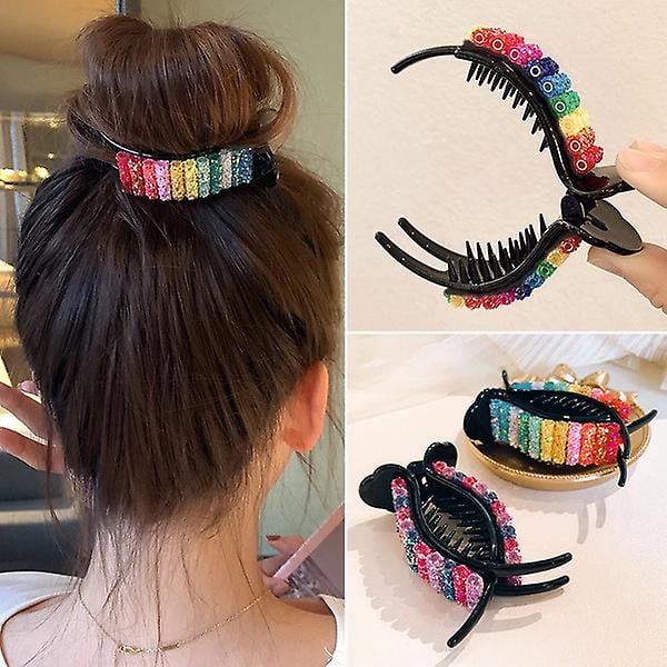 Korealainen hiuspinni, karkkivärit Multicolor
