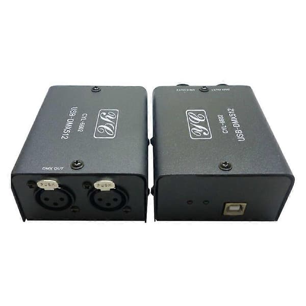 [LCS] 512-kanals USB til DMX DMX512 LED-lys DMX-scenelysmodul 43 Metal