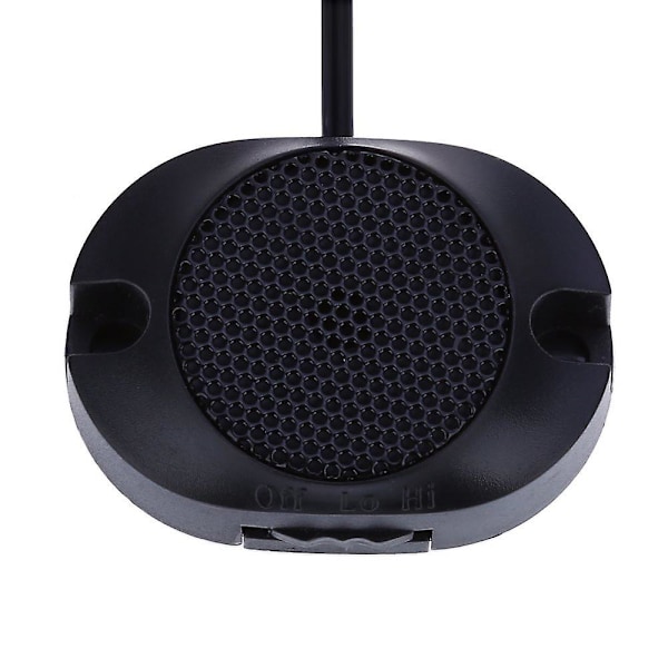 Bil Bakradar System, Buzzer Lyd, Detektionsafstand: 30~150cm, Vandtæt Sensor (22mm Diameter 2.3m Kabel) 4 Pakker X60d (sort)