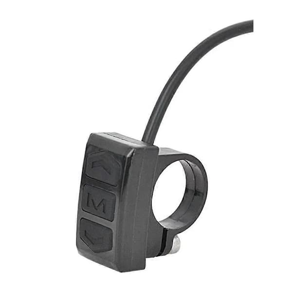Elektrisk sykkel bryter kontrollknapp styremontering delt måler brytere knapp for LCD-måler E-B As Shown