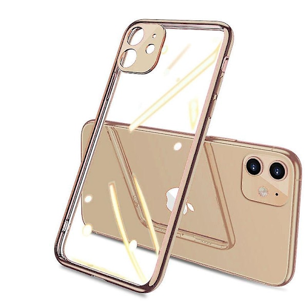Miracase nestemäinen silikonikuori yhteensopiva iPhone 7 Plus ja iPhone 8 Plus -puhelimien kanssa Gold