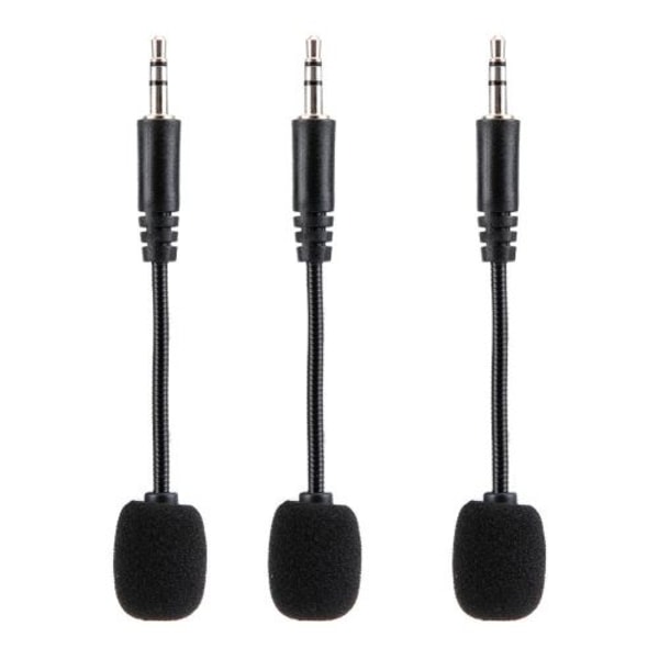 Mini Mikrofon 3.5mm Jack Flexibel 3st