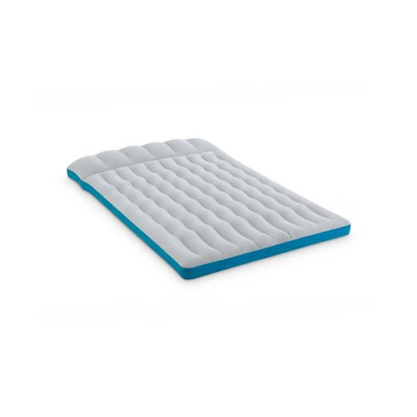 [LCS]INTEX Oppblåsbar Campingmadrass - 2-seter - Grå