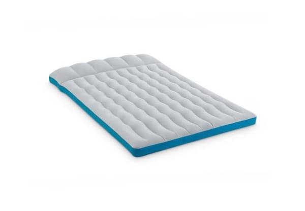 [LCS]INTEX Uppblåsbar campingmadrass - 2-sits - Grå