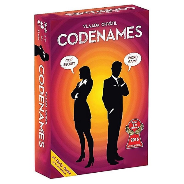 Action Codenames Brettspill Kode Navn Familie Venn Fest Kortspill Leke For Hjemmet