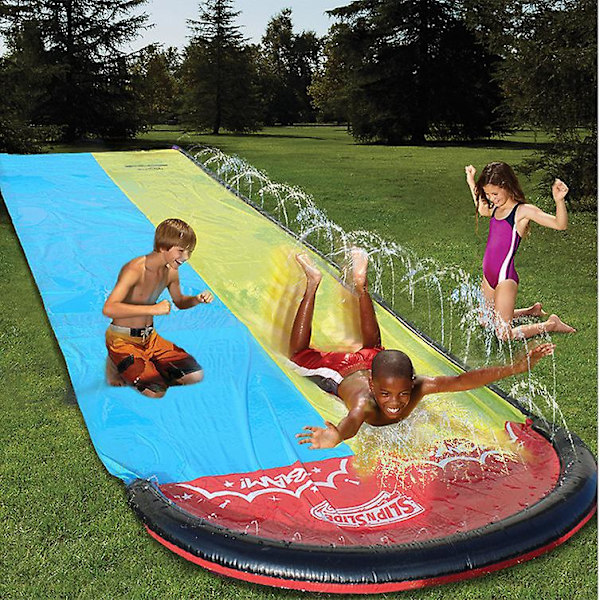 [LCS]Vandrutsjebane, sommerlegetøj med indbygget sprinkler Single size