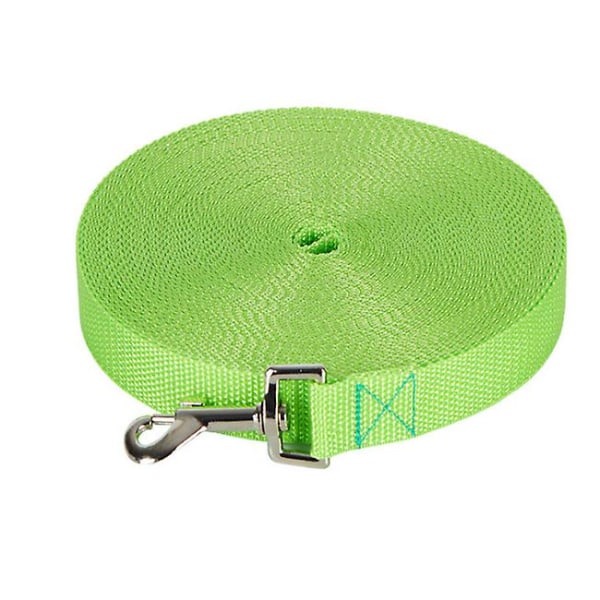 50m hundkoppel för husdjur, utomhus spårningskoppel för stora hundar Grass green 1.5m*2cm