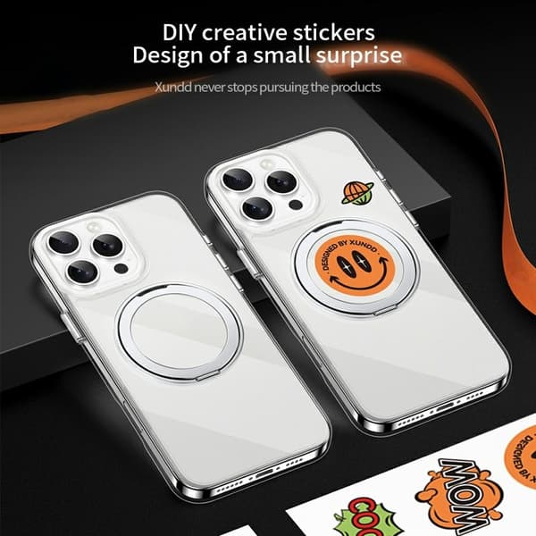 XUNDD Zero Sense Series Mobilcover til iPhone 16 Pro MagSafe Sort