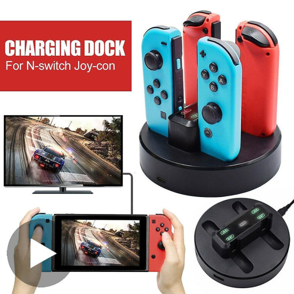 Basstöd för joycon gamepad nintendo nintend switch dockningsstativ tillbehör controller hållare spelkontroll joyicon laddning