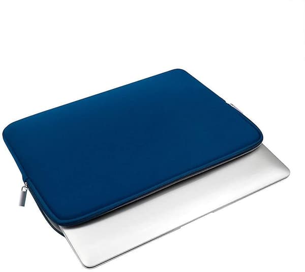 [LCS] Laptopfodral med vadderat blixtlåsfodral Navy