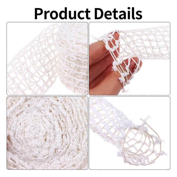 [LCS] 5M Meat Net Roll, Size 18, Smoked Meat, Poultry, Ham, Meat, Charcuterie, String Net Roll, Wrapping Net, Beef Net Roll 22