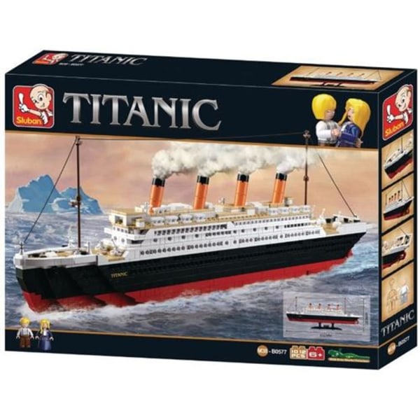 Sluban Slubanm38-B0577 Titanic Stort Byggeklods Sæt