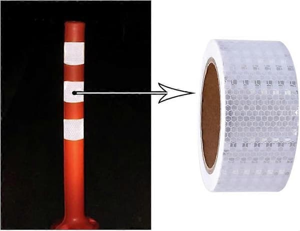[LCS] Refleksstriper, selvklebende tape, refleksbånd, selvklebende refleksbånd