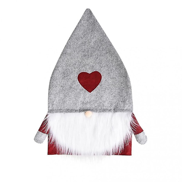 Ny Jul Tomte Stolöverdrag Hem Matsalsstol Överdrag
