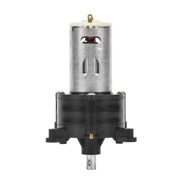 Mini Vind DC Generator Handdynamo Hydraulisk Test DC 12V 24V Motor Maskinförsörjning Nödgenerator Blacksilver