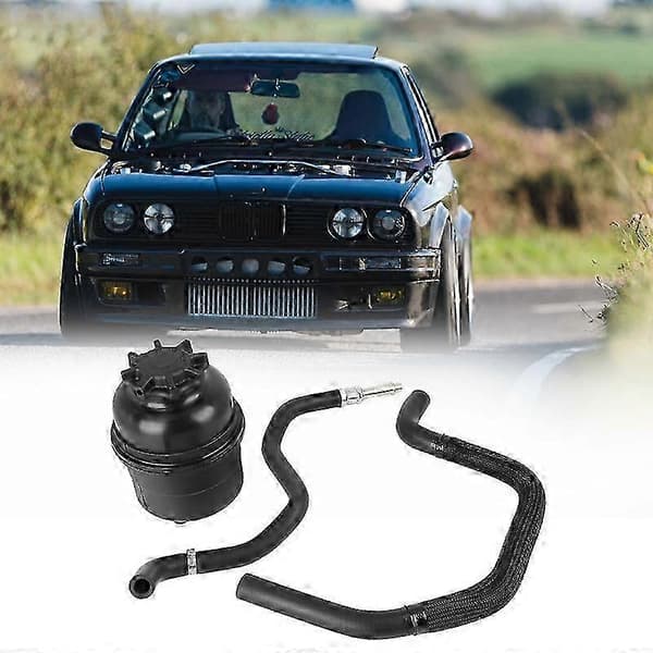 Servostyringsvæsketank og servostyringsslange kompatibel for-BMW E30 E46 E36 323I Edition 0716