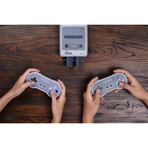 8BitDo SN30 Gamepad trådlös spelkontroll med 2,4G NES Recei