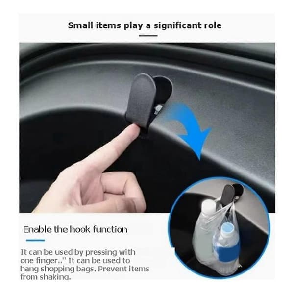 Opbevaringskrog til frontbagagerum 1116002-00-C 1116003-00-C til Tesla Model 3 Varekrog Black