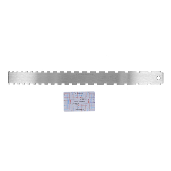 [LCS] Guitar String Action Gauge Neck Notched Chord Height and Spacing Ruler Measuring Tool