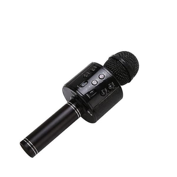 [LCS] Trådløs Bluetooth-mikrofon Håndholdt KTV Multifunksjon black