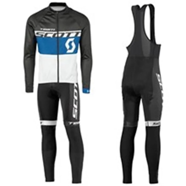 SCOTT 2023 mountainbike herre langærmet dragt cykeltøj åndbart MTB cykeltøj jersey ciclismo cykelsæt 8 XXL cycling set 8