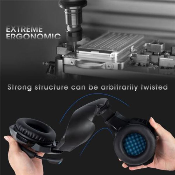 ONIKUMA K5 Pro Gaming Headset PS4 Trådbundet Stereo Gaming Headset