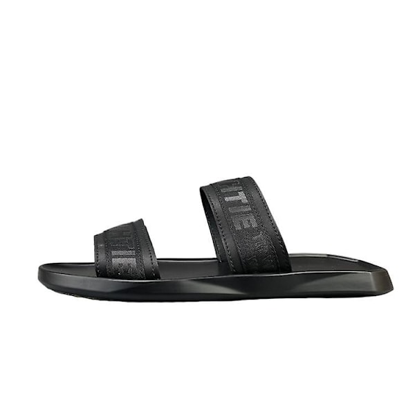 Pustende sandaler i kuskinn og flip-flops i skinn for menn 41