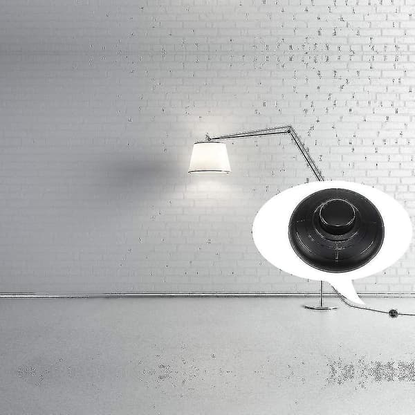 [LCS] Foot switch for floor lamp Round foot switch for floor and table lamp - Black