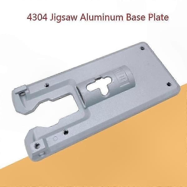 Aluminium ersättningsbottenplatta för sticksågstillbehör