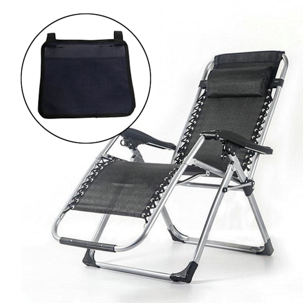 1/3/5 1 stk. Universal Anti Gravity Stol Sidetaske Anti Gravity mørkeblå 30x25cm 1Set dark blue 30x25cm