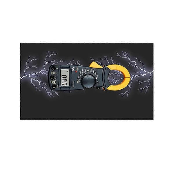 [LCS]600A AC/DC digitaalinen virtapihtimittari yleismittari NCV-virtapihdeillä, ohmi-mittari As Shown